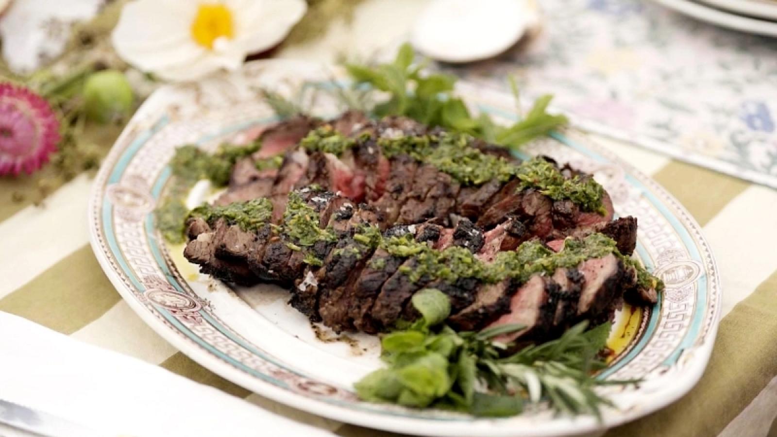 Grilled Lamb Ribs