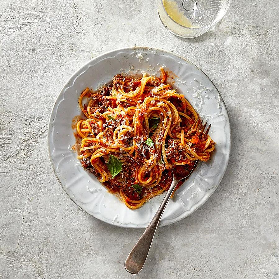 Spaghetti with meat sauce