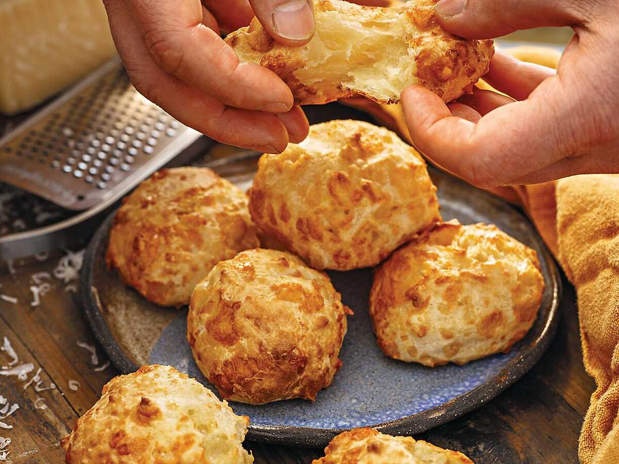 Parmesan puffs